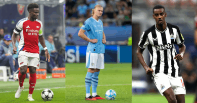 Saka, Haaland, Isak