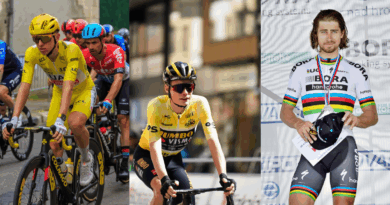Pogacar, Vingegaard, Sagan