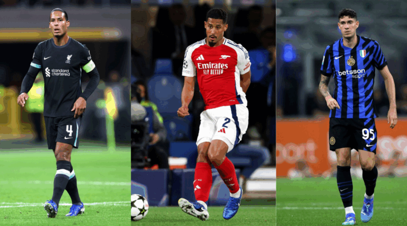Van Dijk, Saliba, Bastoni