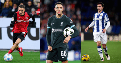 Florian Wirtz, Trent Alexander-Arnold, Zubimendi