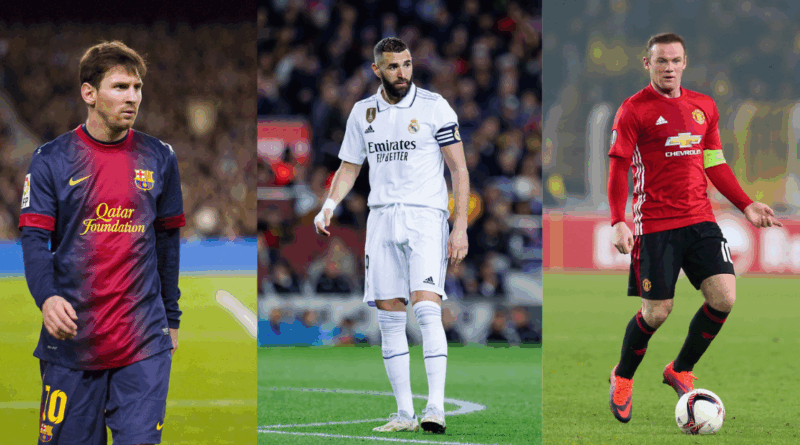 Messi, Benzema, Rooney