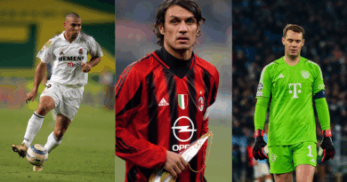 Ronaldo Nazário, Maldini, Neuer