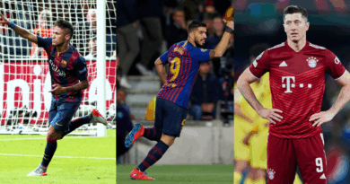 Neymar, Suarez, Lewandowski