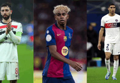 Bruno Fernandes, Lamine Yamal, Hakimi
