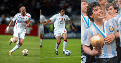 Zidane, Kaka, Maradona