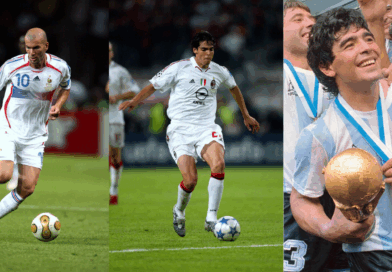 Zidane, Kaka, Maradona