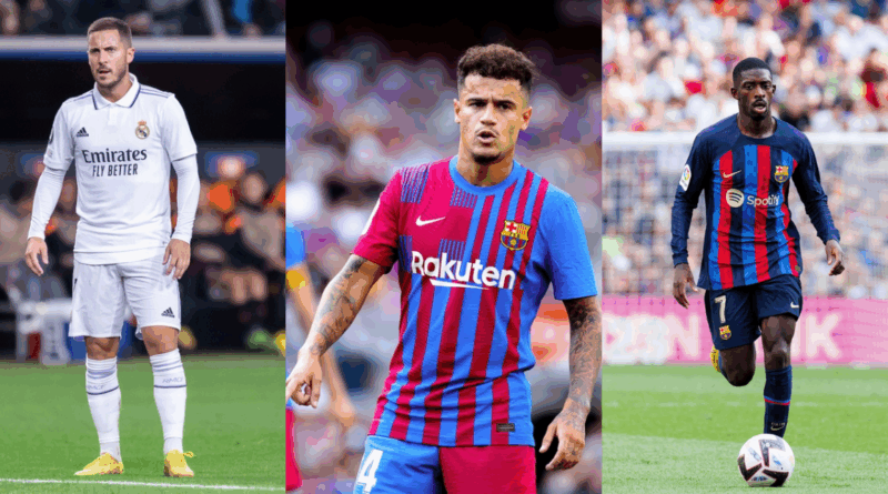 Hazard, Coutinho, Dembele