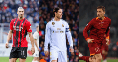 Ibrahimovic, Ramos, Totti