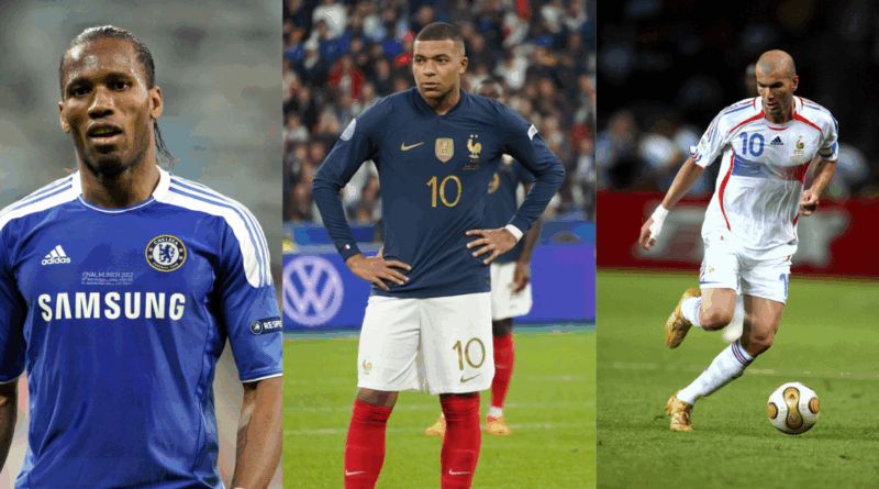 Drogba, Mbappe, Zidane