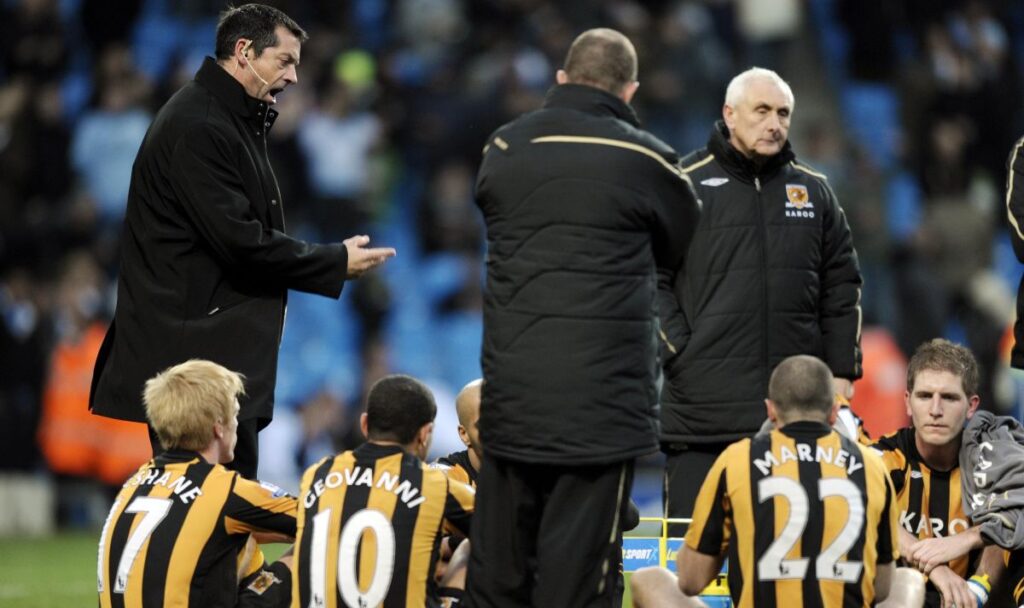 Phil Brown’s On-Pitch Team Talk