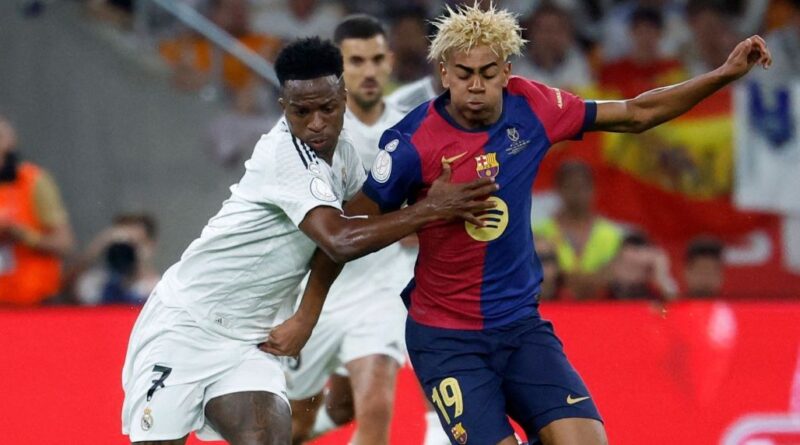 Real Madrid vs. FC. Barcelona (Lamine Yamal , Vinicius Jr.)