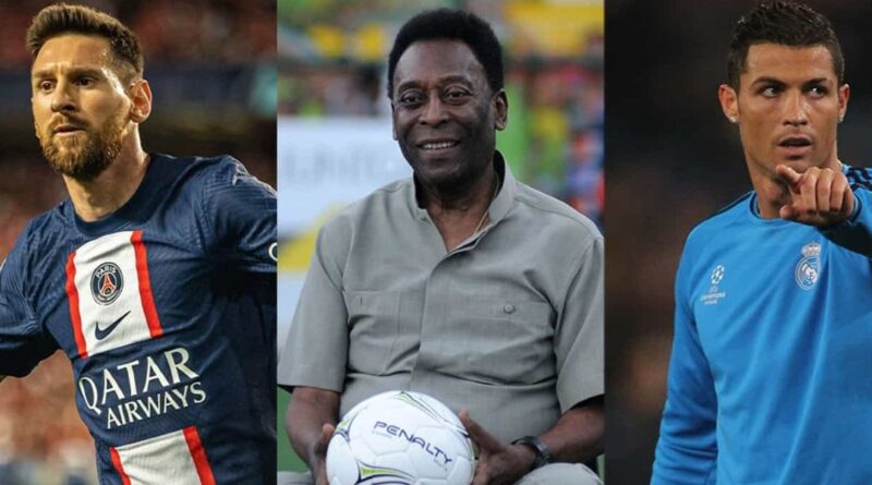Messi, Pelé, Ronaldo