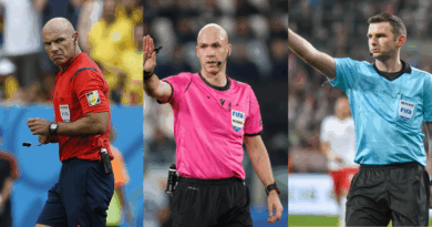 Anthony Taylor, Michael Oliver, Howard Webb