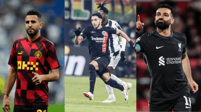 Riyad Mahrez, Omar Marmoush, Mohamed Salah