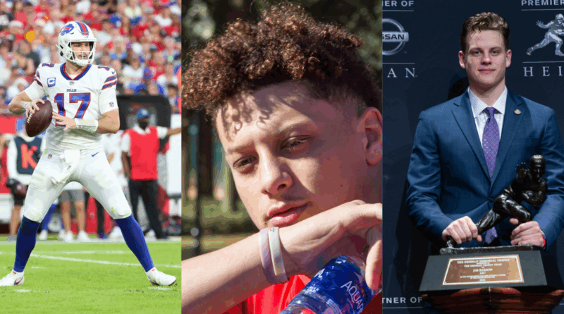 Josh Allen, Patrick Mahomes, Joe Burrow
