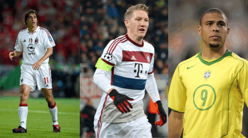 Hernan Crespo, bastian schweinsteiger, Ronaldo