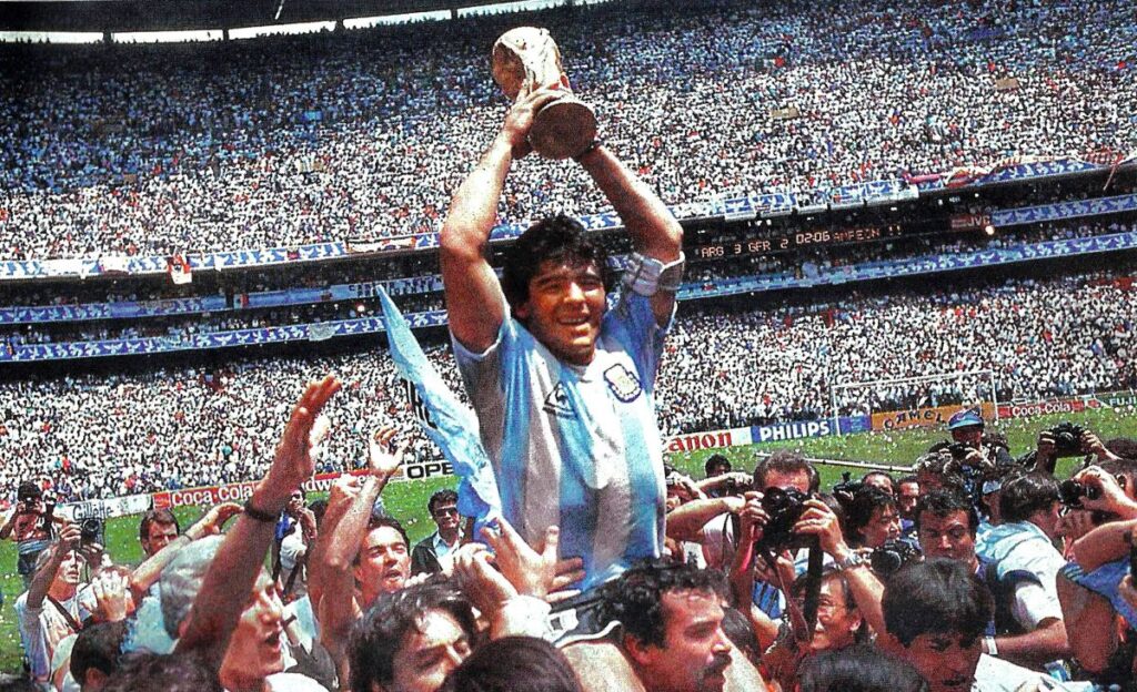 Mexico 1986 world cup football