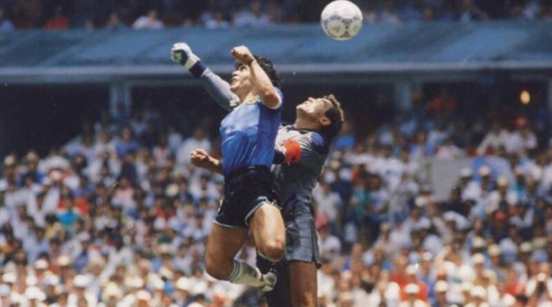 Maradona hand of god
