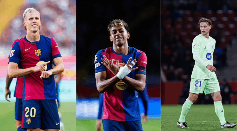 Olmo, Yamal, De Jong