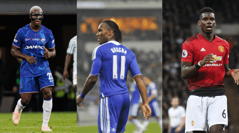 Caicedo, Drogba, Pogba