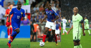 Kante, Vieira, Kompany