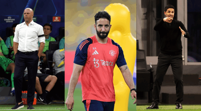 Arne Slot, Amorim, Arteta