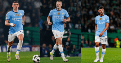 Foden, Haaland, Nunes