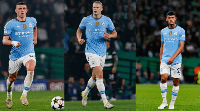 Foden, Haaland, Nunes