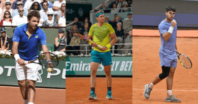 Wawrinka, Nadal, Alcaraz