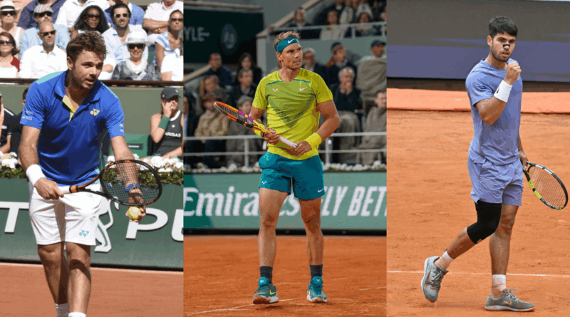 Wawrinka, Nadal, Alcaraz