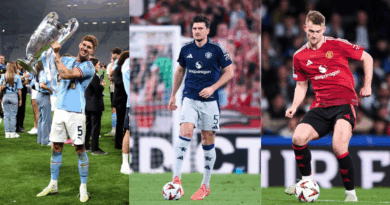 Stones, Maguire, De Ligt