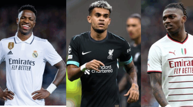 Vinicius Jr. , Rafael Leão, Luis Díaz