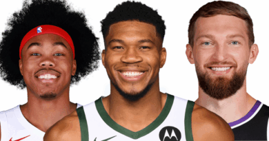 Scottie Barnes, Giannis Antetokounmpo, Domantas Sabonis