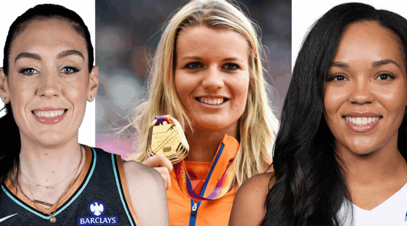 Napheesa Collier, Breanna Stewart, Dafne_Schippers