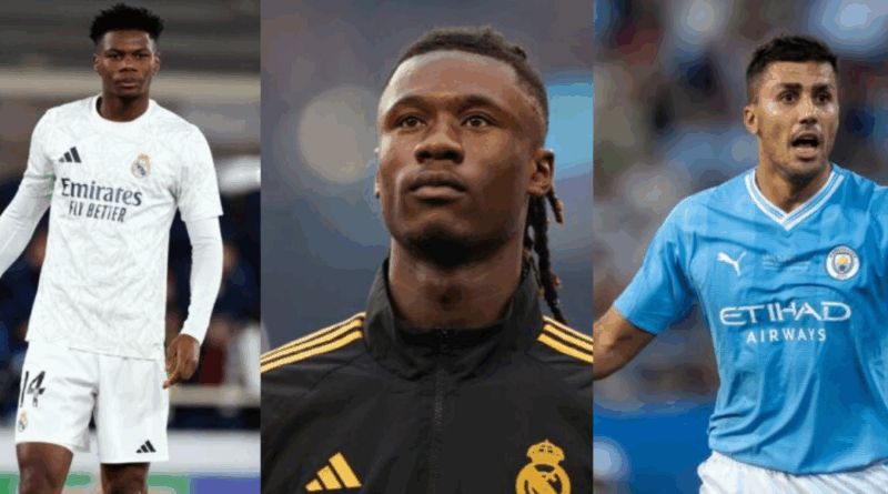 Aurélien Tchouaméni, Eduardo Camavinga, Rodri