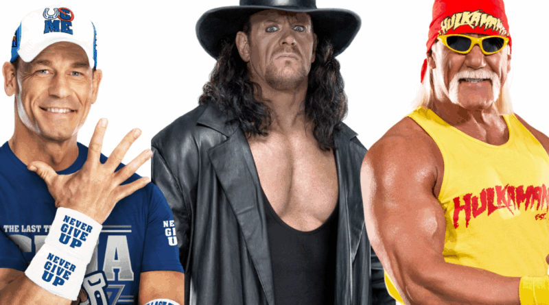 John Cena, The Undertaker, Hulk Hogan