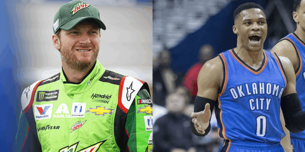 Dale Earnhardt Jr. & Russell Westbrook