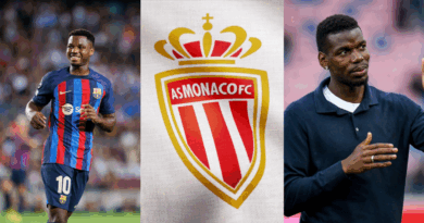 Ansu fati, Monaco, Paul Pogba.