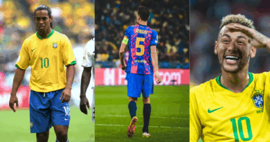 Ronaldinho, busquets, neymar