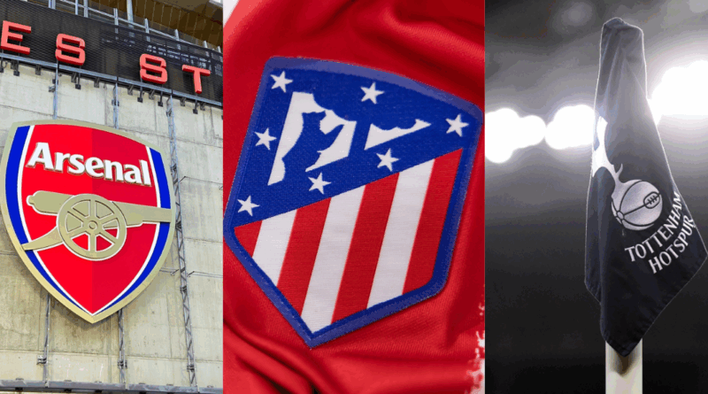 arsenal, atl, tottenham