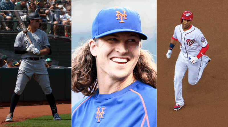 Aaron judge, Jacob degrom, Juan Joto