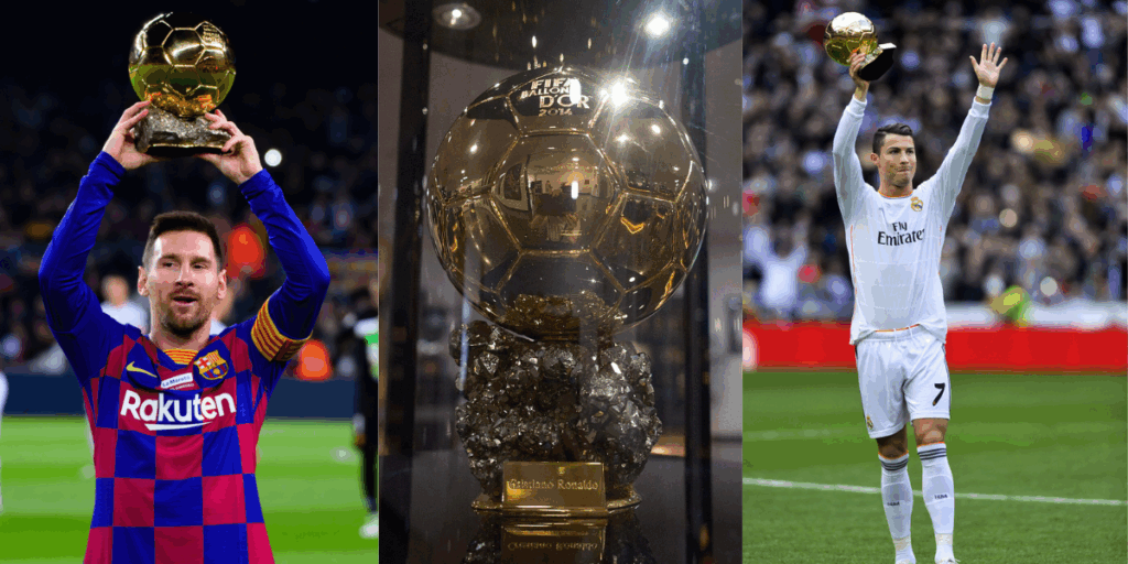 Messi, ballon dor, ronaldo