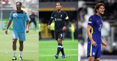 Lescott, Van Dijk, Marcos Alonso