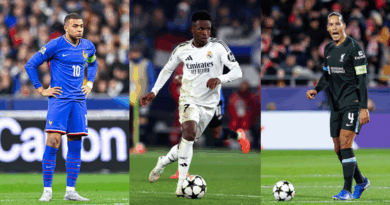 Mbappe, Vinivius, Van DIjk