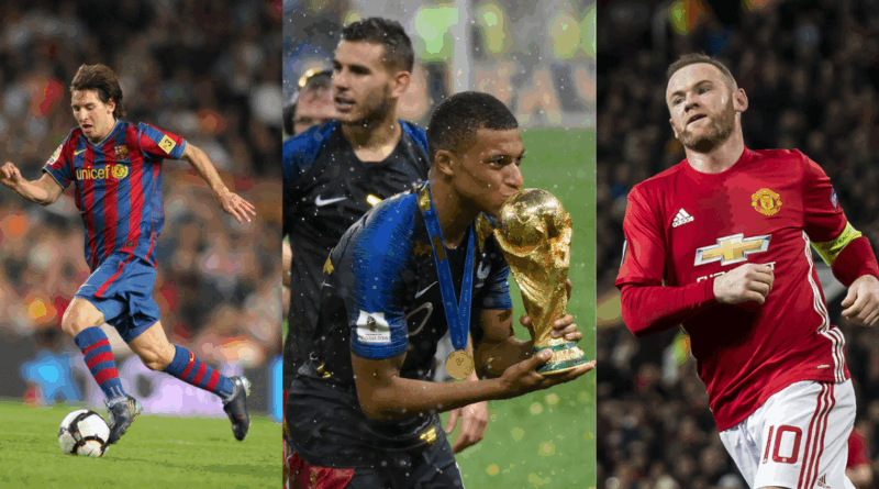 Messi, Mbappe, Rooney