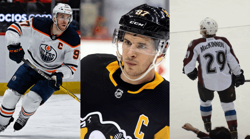 McDavid, Crosby, MacKinnon