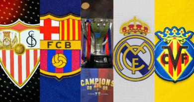 Sevilla, Barcelona, La Liga, Real Madrid, Villareal