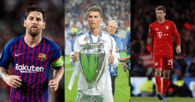 Messi, Ronaldo, Muller