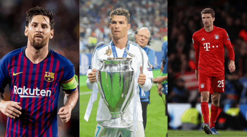 Messi, Ronaldo, Muller
