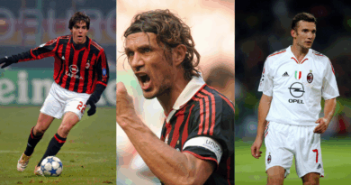Kaka, Maldini, Shevchenko